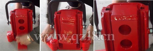 趾爪式千斤頂細節