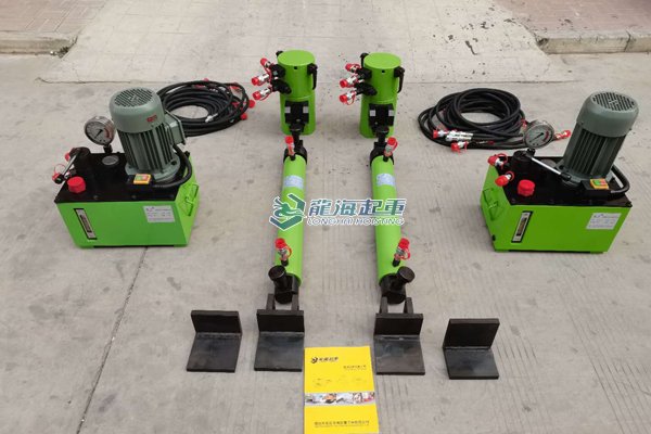 在軌重物推移機實物 推移千斤頂實物